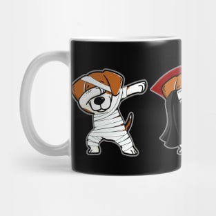 Beagle Dabing Horror Halloween T-shirt Mug